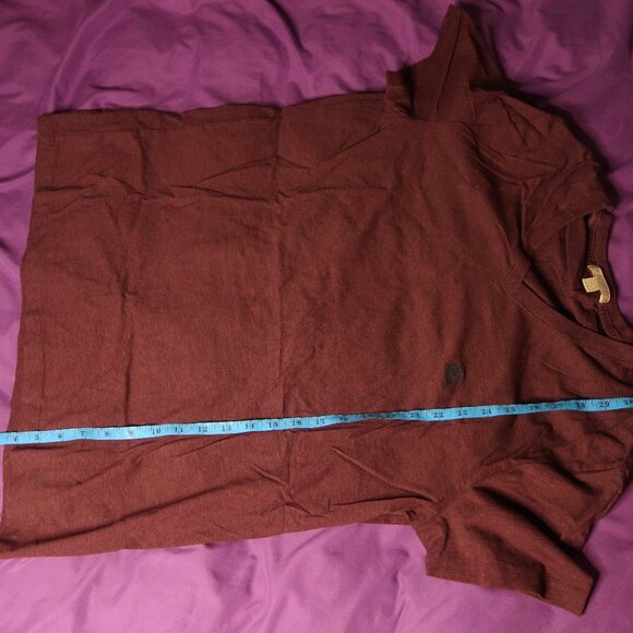 Burberry Brit 100% Cotton V-Neck Size XL T-Shirt - Picture 9 of 13
